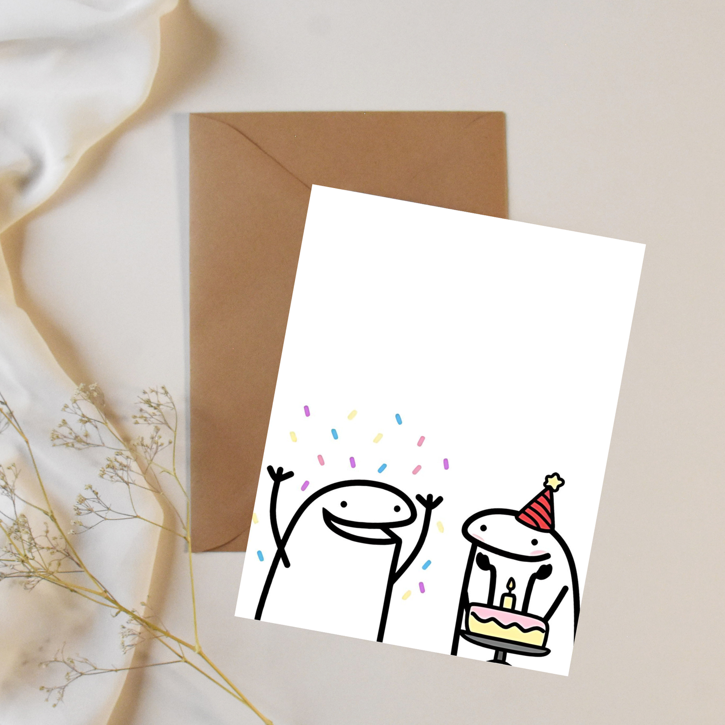Birthday baby - Greeting card