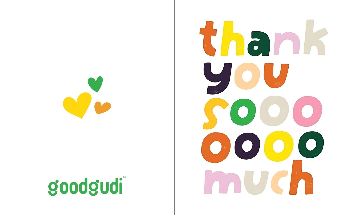 Thankyou so much - Greeting card