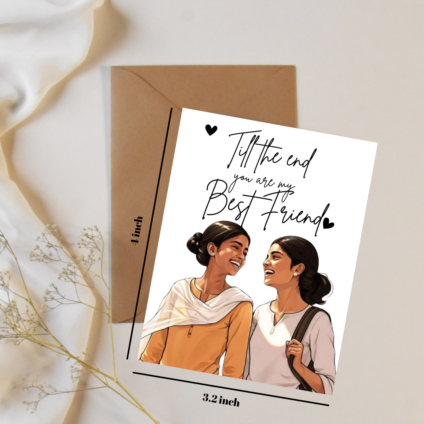 BFF - Greeting card