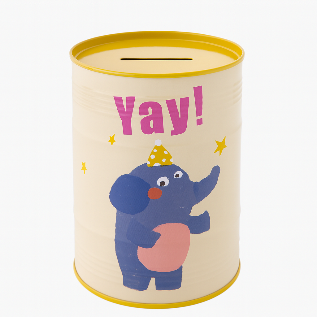 Piggy bank - Round Barrel