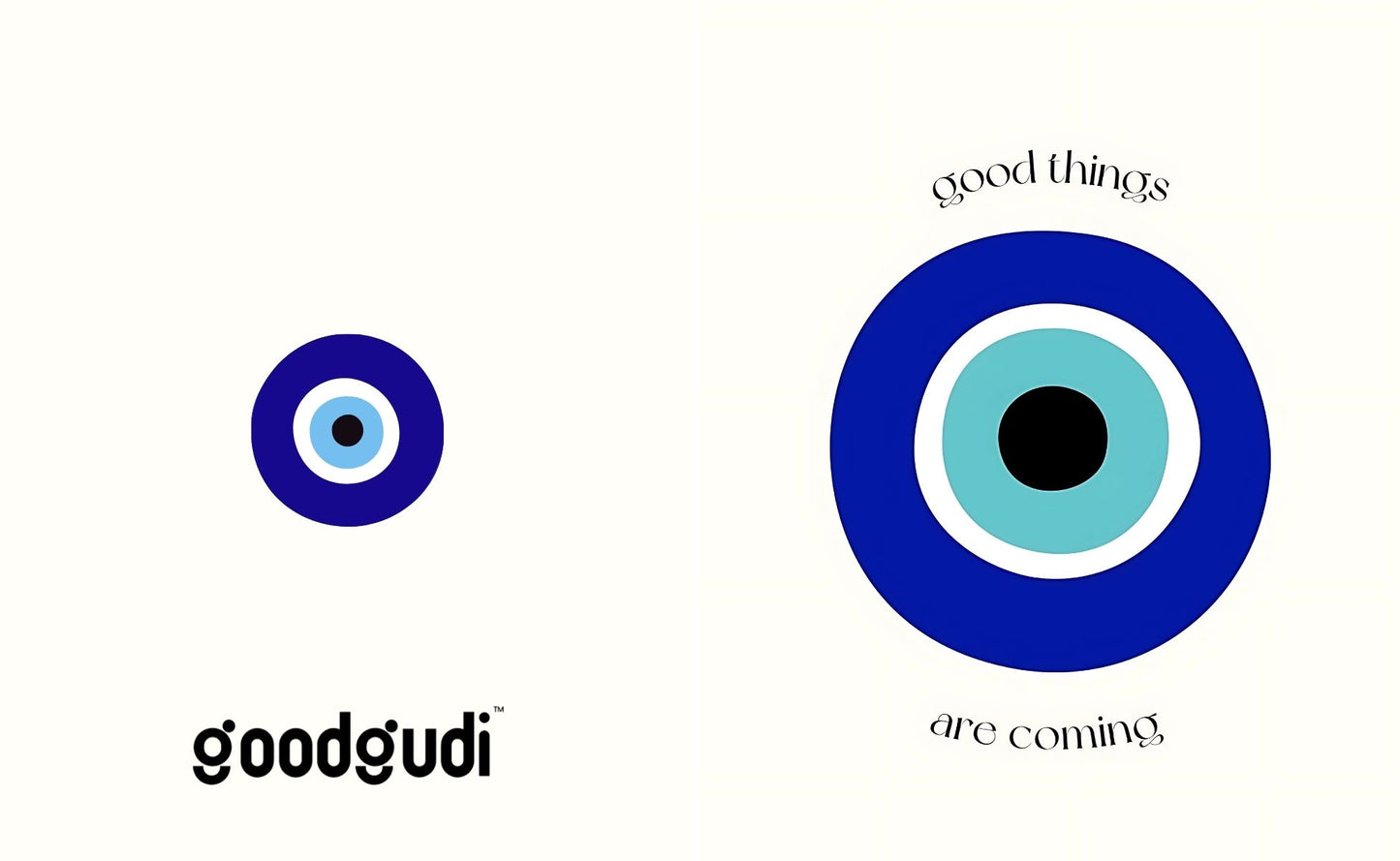 Evil eye - Greeting card