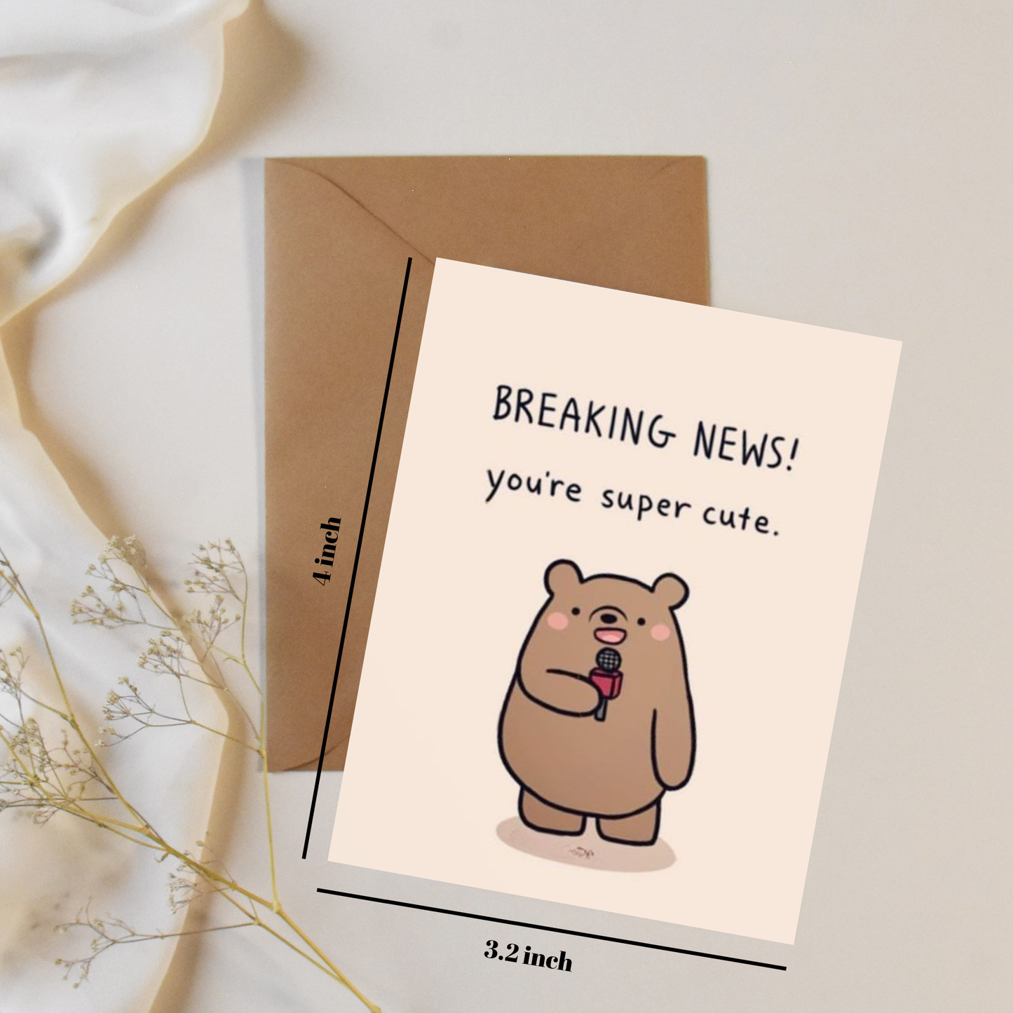 Super cute - Greeting card