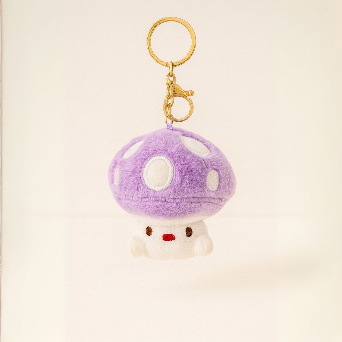 Bag charm Mushroom