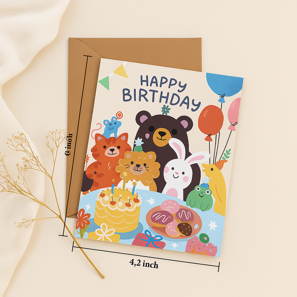 Happy Birthday - Greeting Card