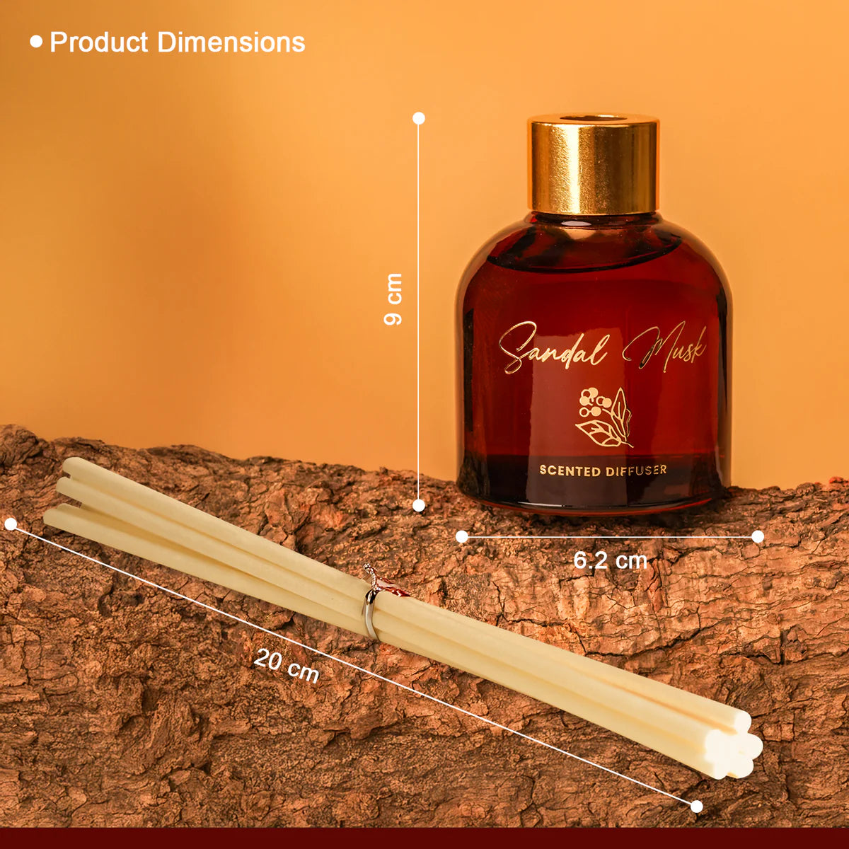 Oriental Reed Diffuser - Sandal Musk