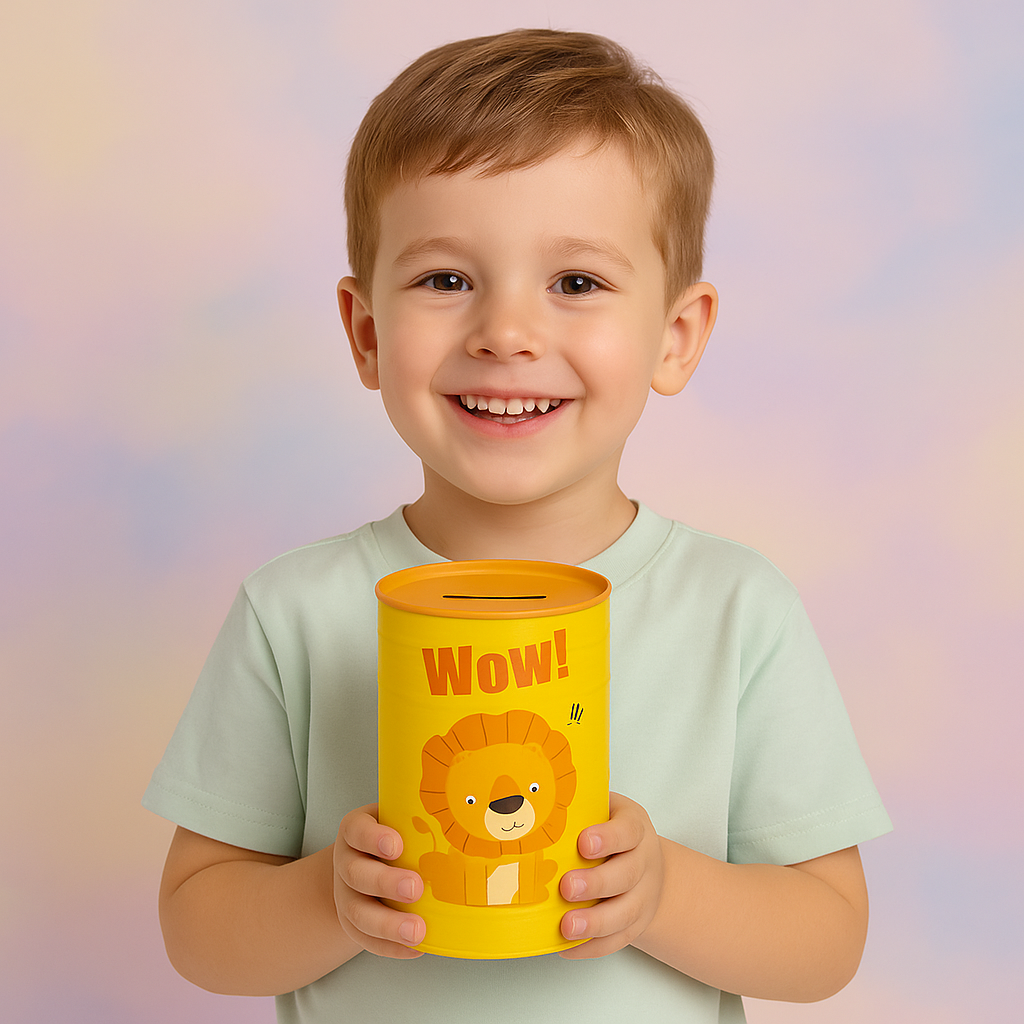 Piggy bank - Round Barrel