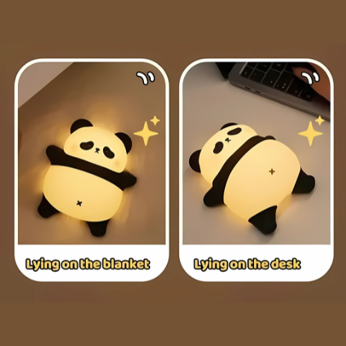 Cute panda lamp