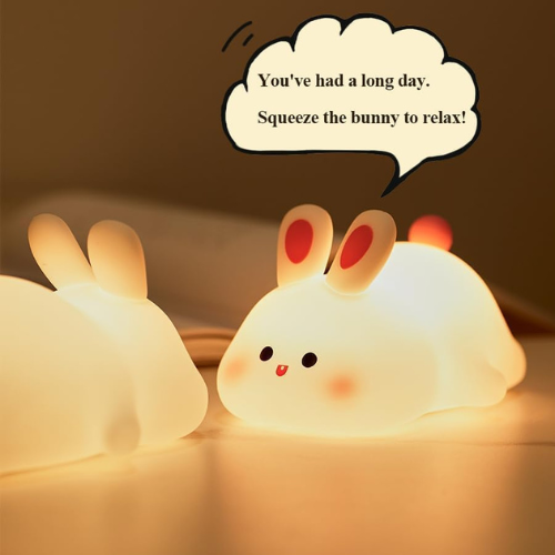 Cute bunny lamp