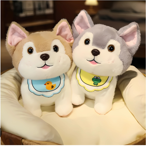 Mr Peanut and Husky
