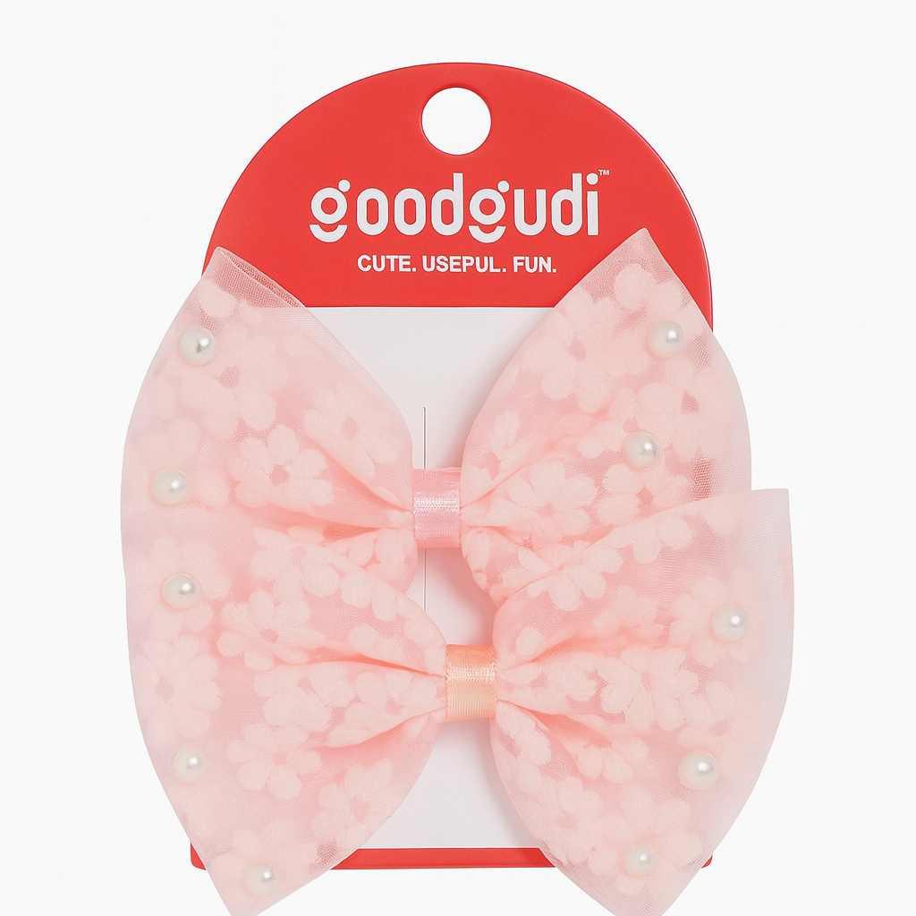 Hair Clip - Pearl Bow