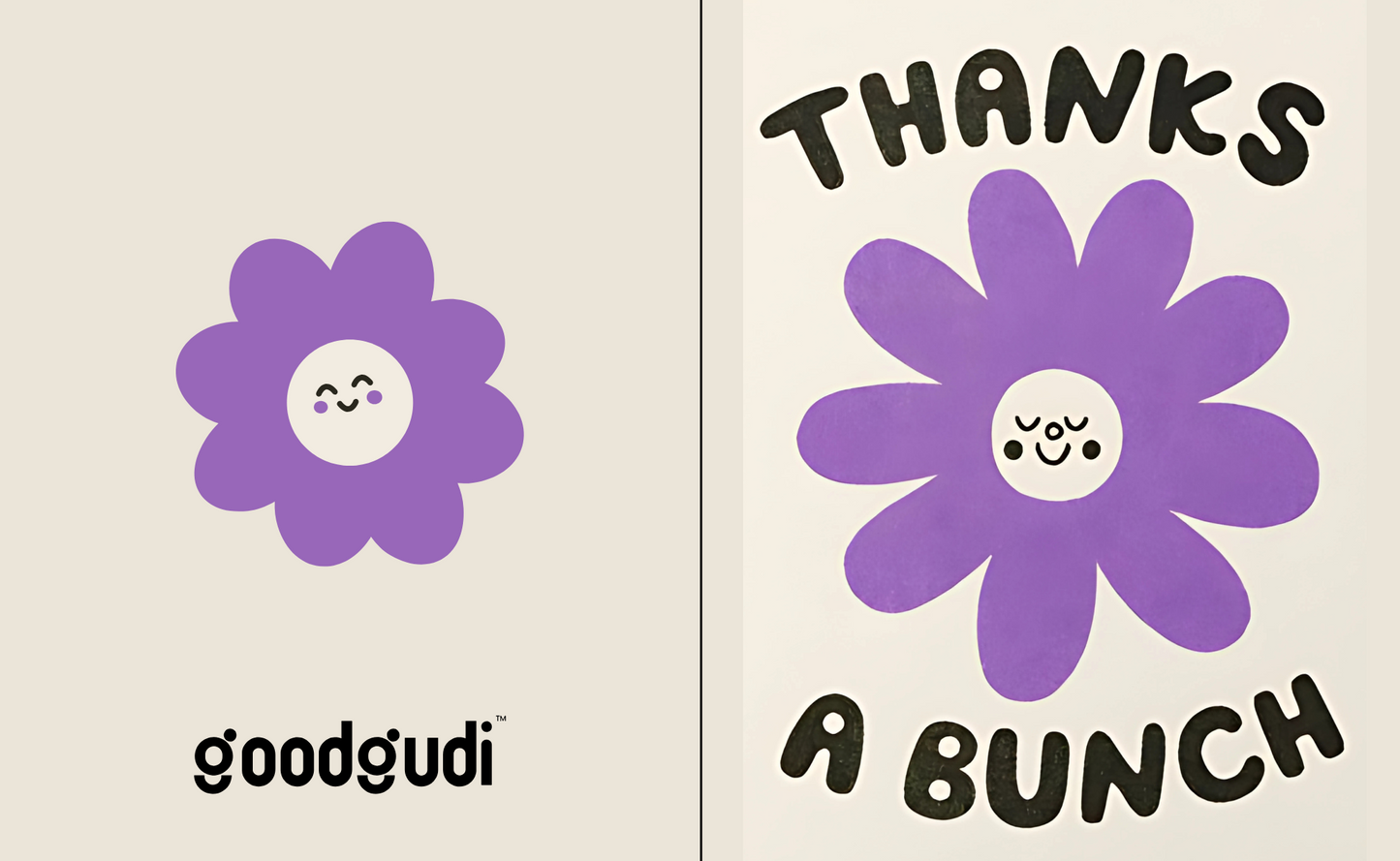 Thanks a bunch - Greeting card