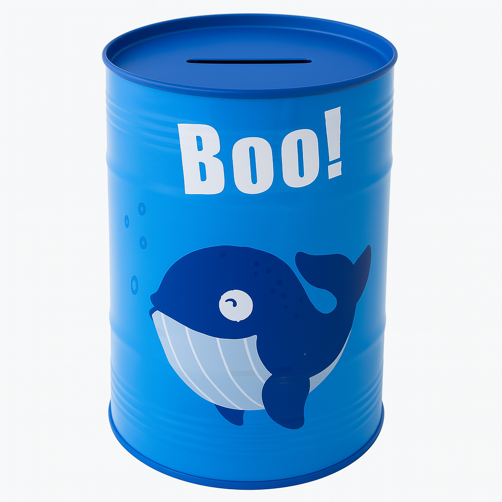 Piggy bank - Round Barrel