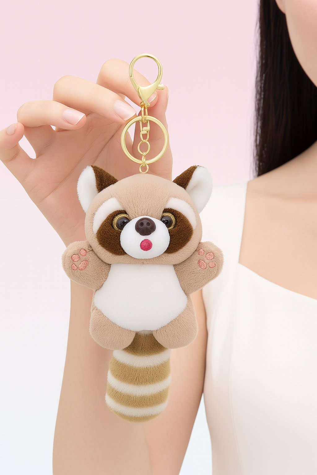 Bag Charm - Racoon