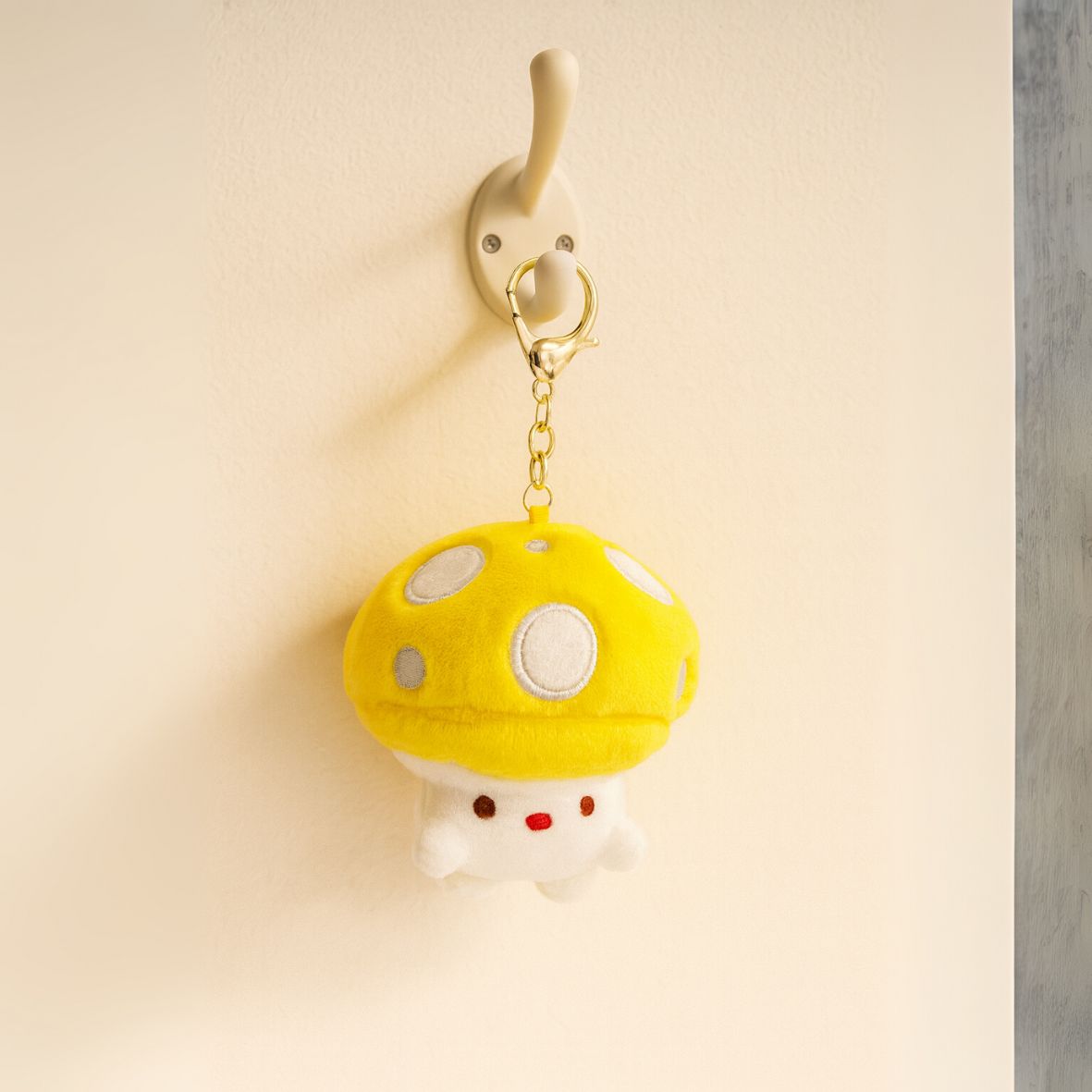 Bag charm Mushroom