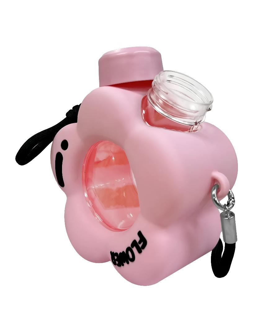 Kids Bottle - Flower Pink