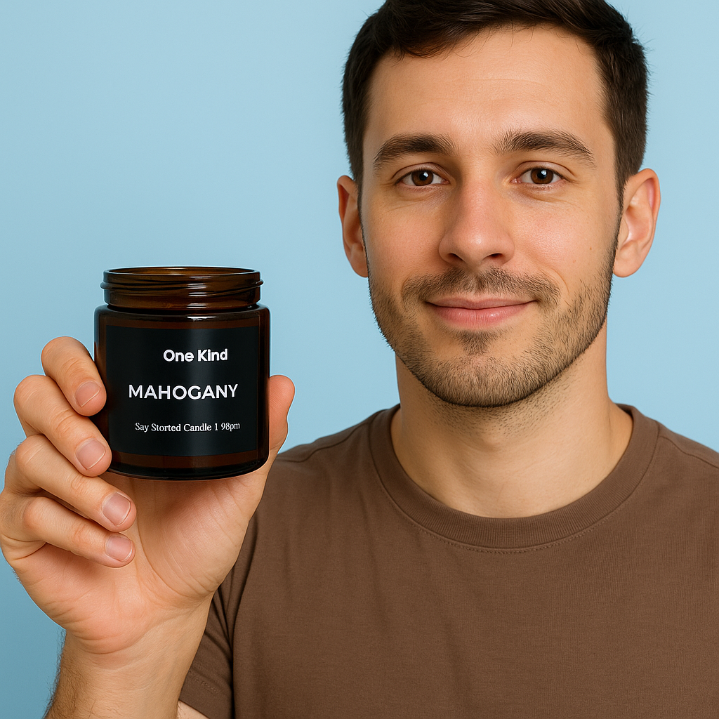 Candle - Mahogany