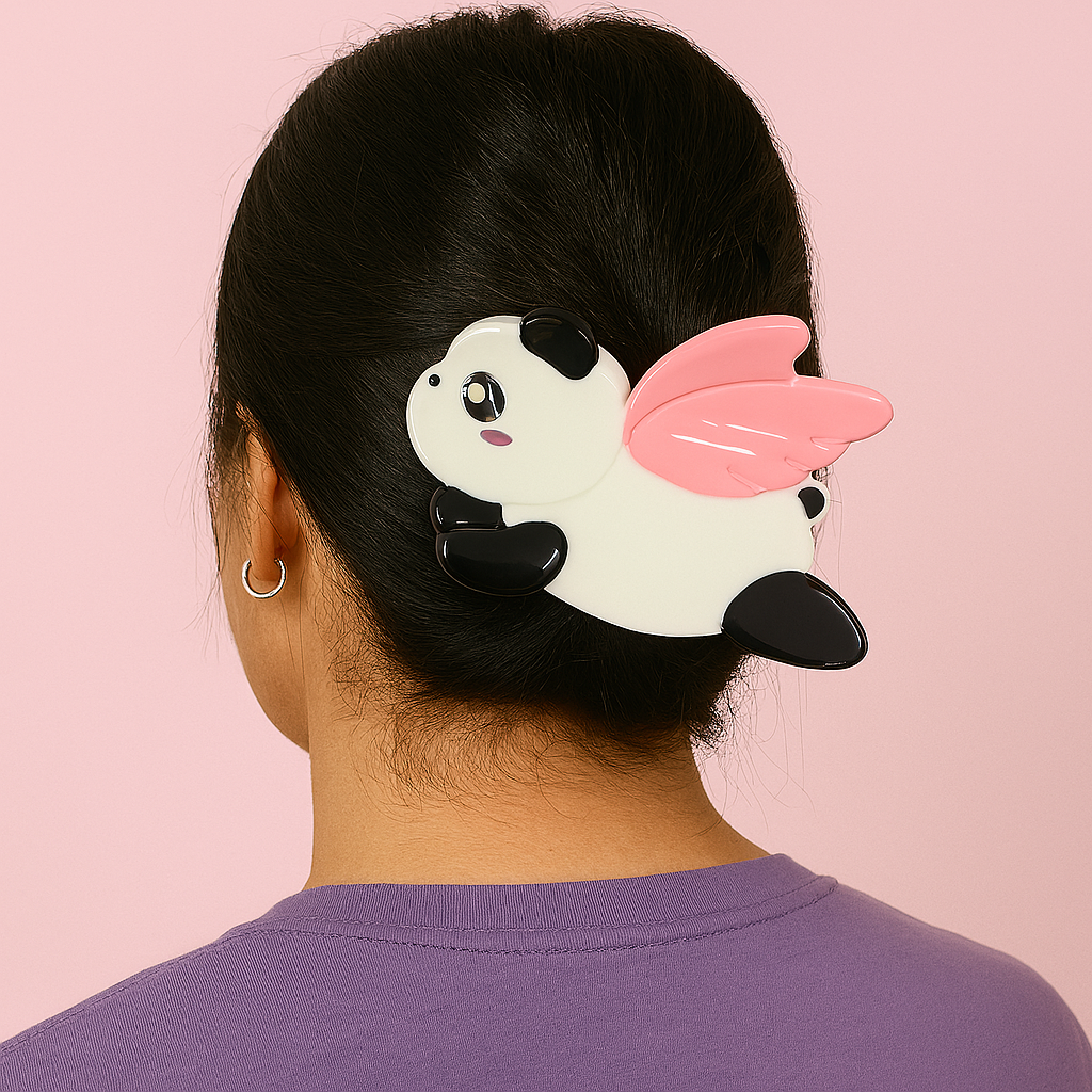 Hair Claw - Panda
