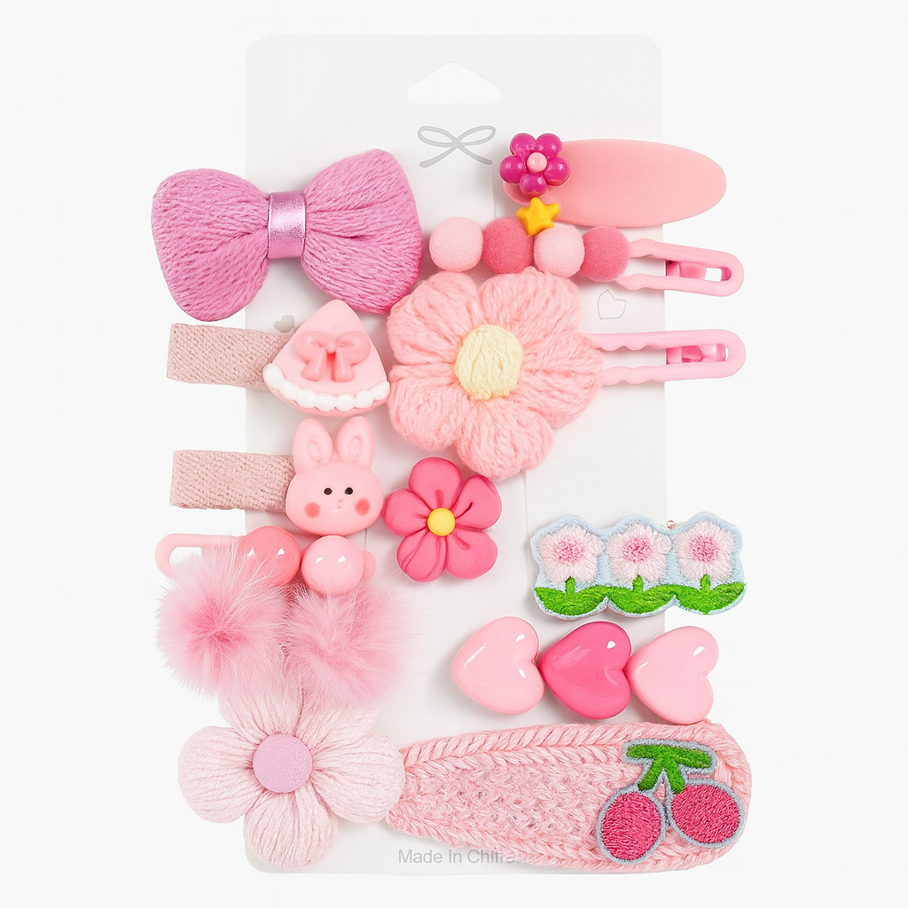 Kids Hair Clip Flora