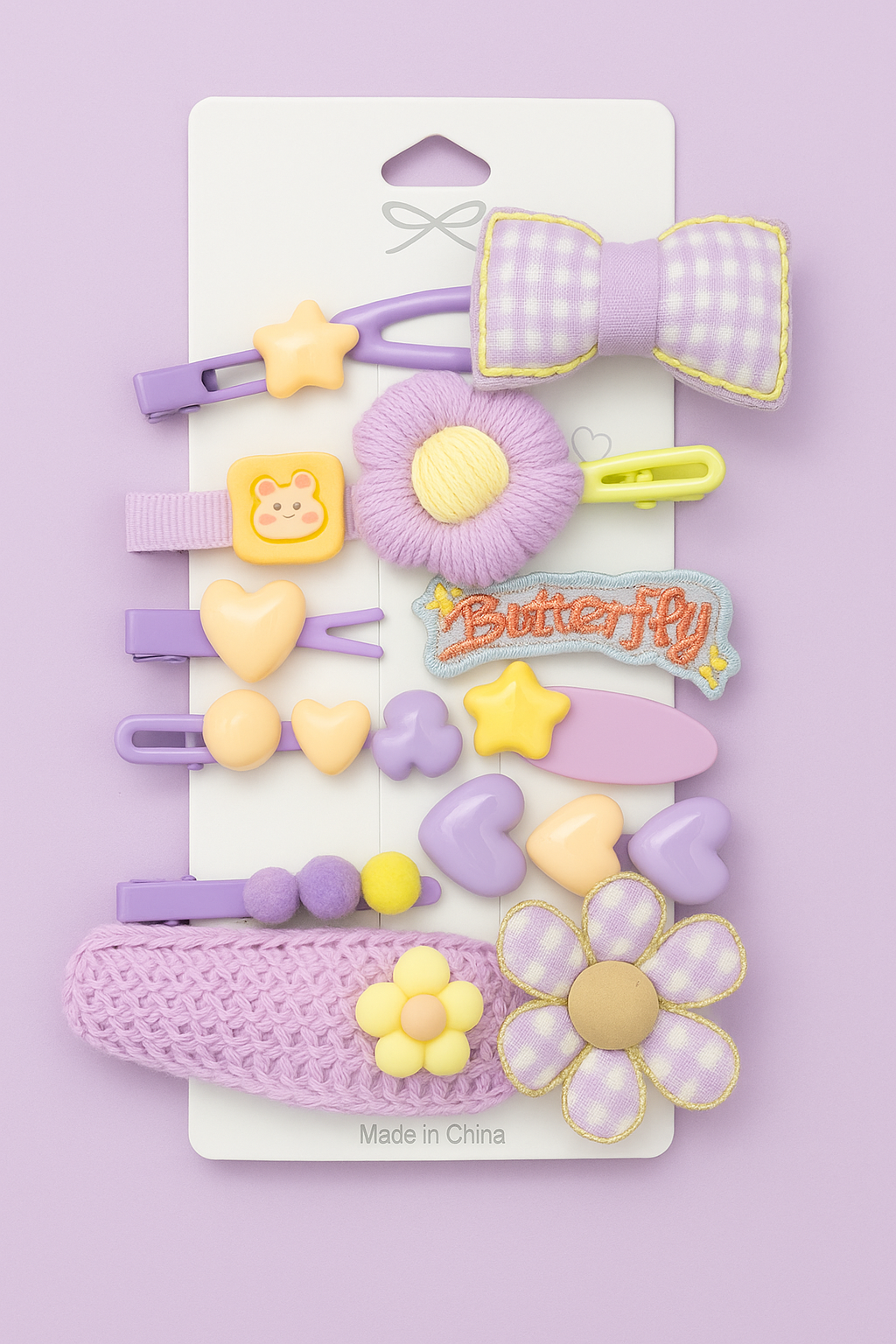 Kids Hair Clip Flora