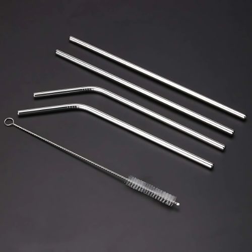 Metal straw set