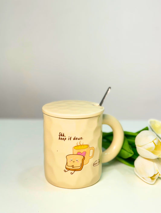 Mug with Lid - Toastie