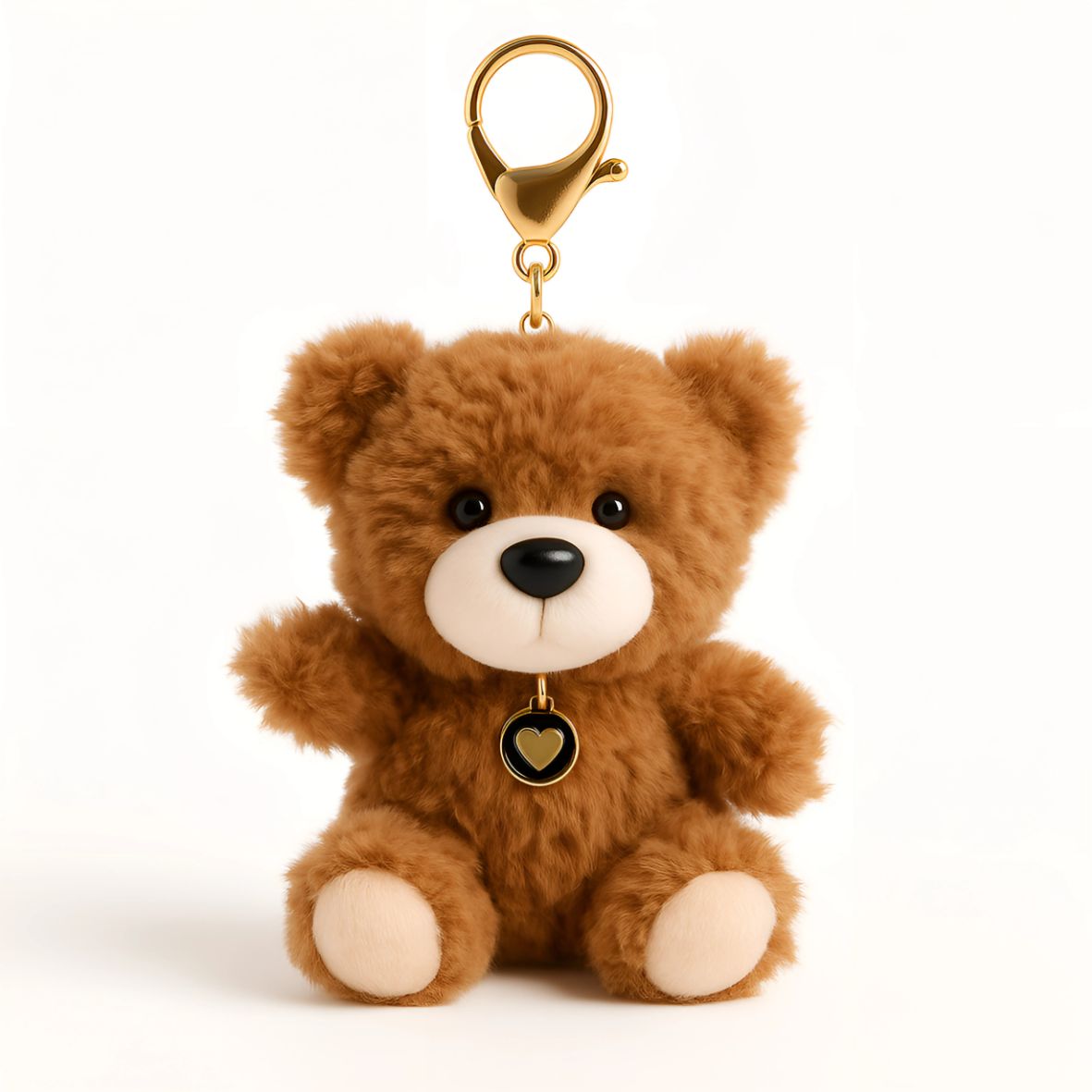 Bag Charm Fur Bear