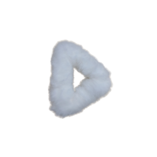 Fur Hair Claw Clip