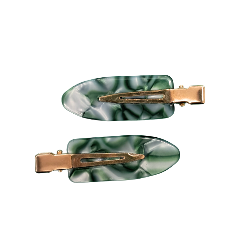 Hair Clip - Marble