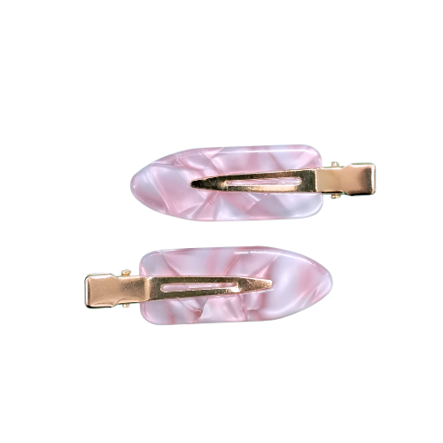 Hair Clip - Marble