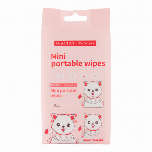 Mini Portable Wipes - Cat
