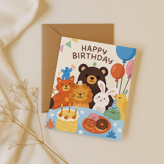 Happy Birthday - Greeting Card