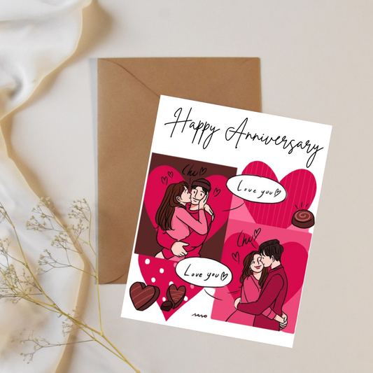 Birthday love - Greeting card