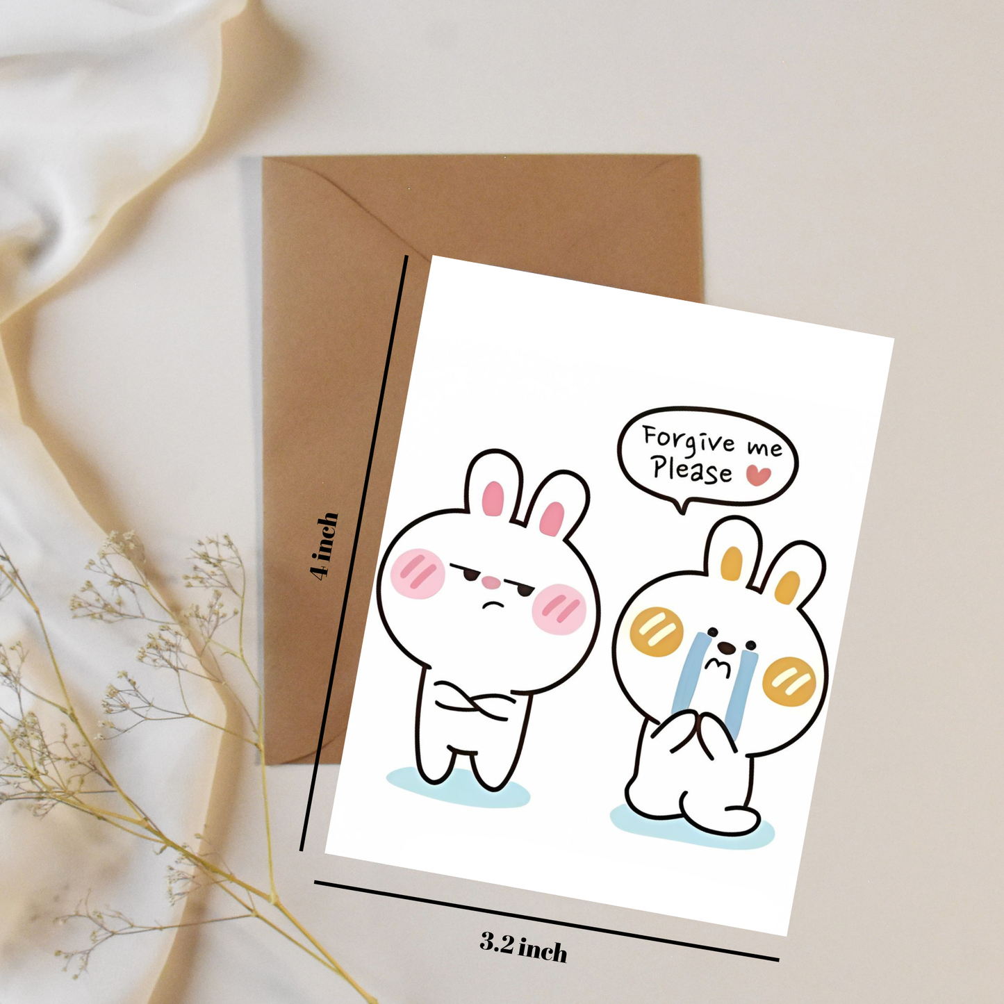 Forgive me please - Greeting card