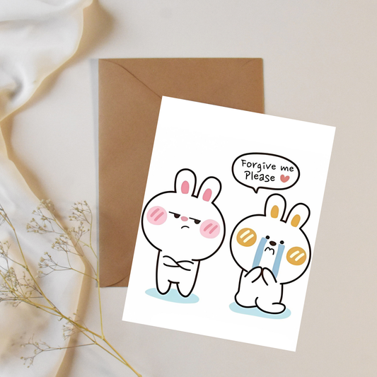 Forgive me please - Greeting card