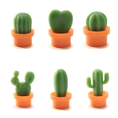 Fridge Magnet - Cactus (set of 6)