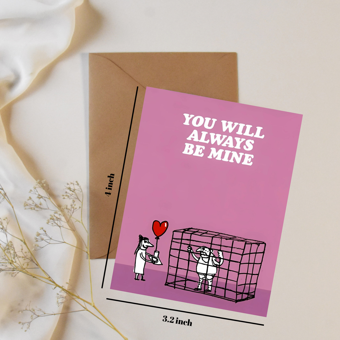 Always be mine - Greeting card