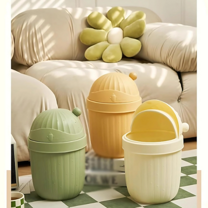 Capsule Trash Can - Cactus