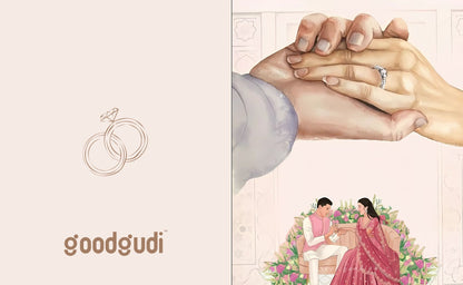 Holding hands - Greeting card