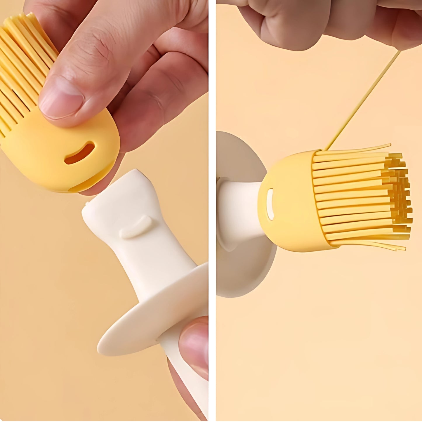 Oil Dispenser with Silicone Brush