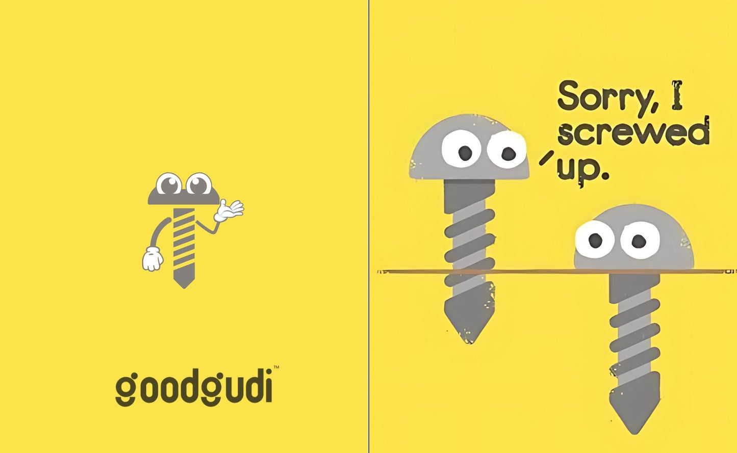 Screw - Greeting card
