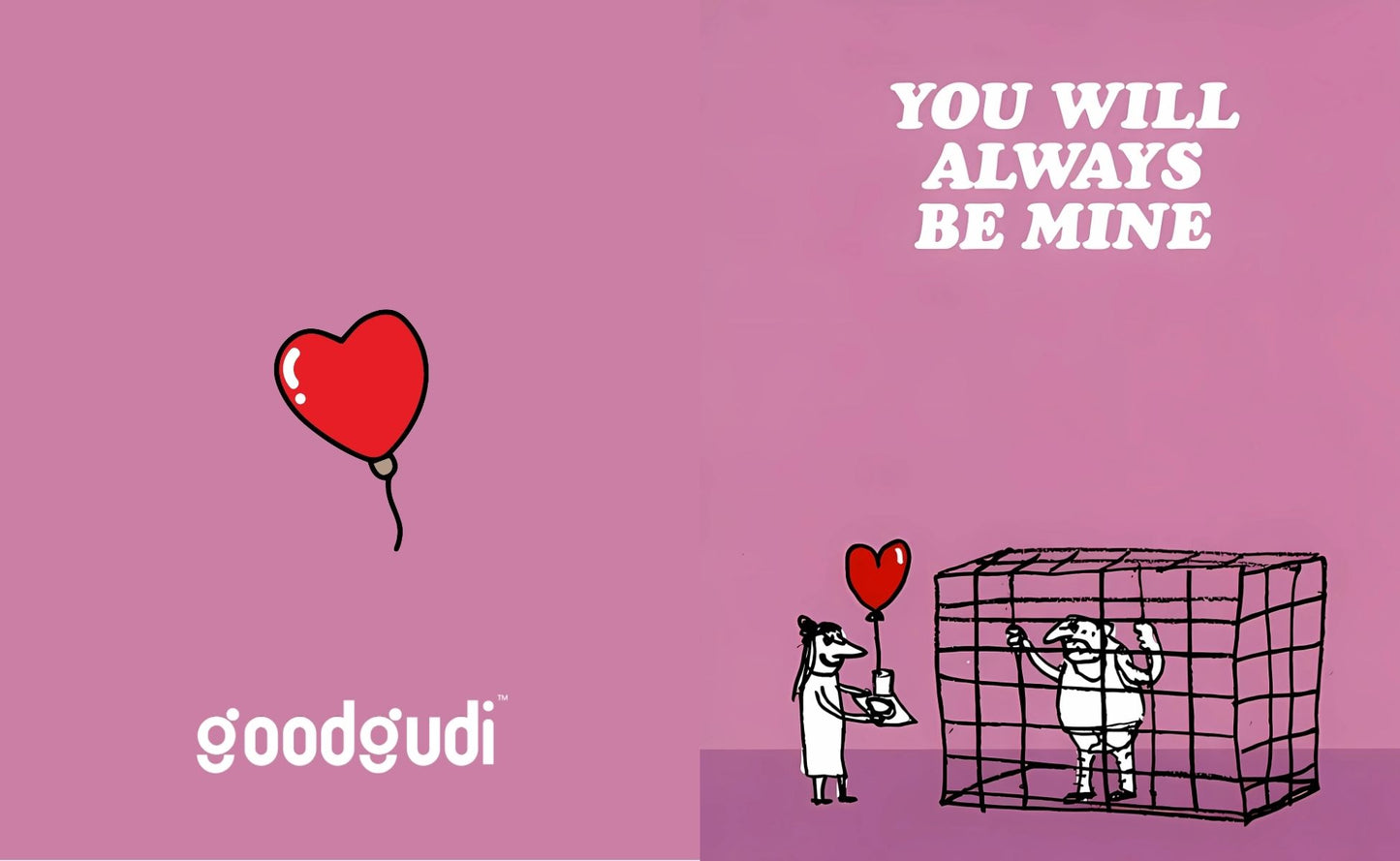 Always be mine - Greeting card