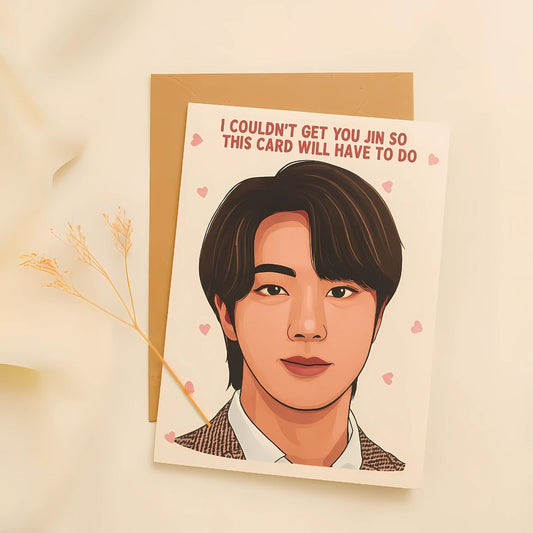 BTS JIN - Greeting card