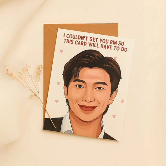 BTS RM - Greeting card