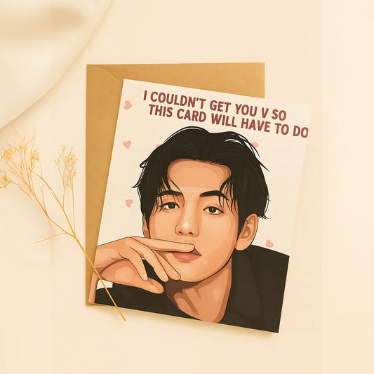 BTS V - Greeting card