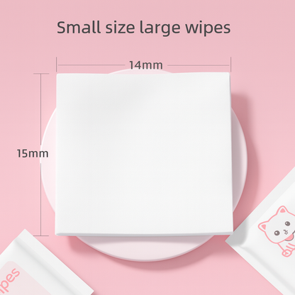 Mini Portable Wipes - Cat