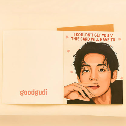 BTS V - Greeting card