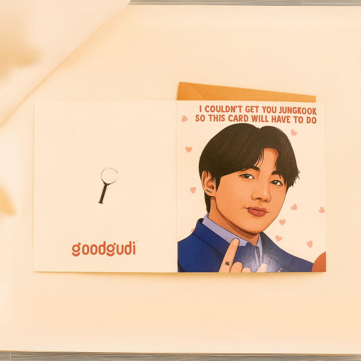 BTS JUNGKOOK - Greeting card