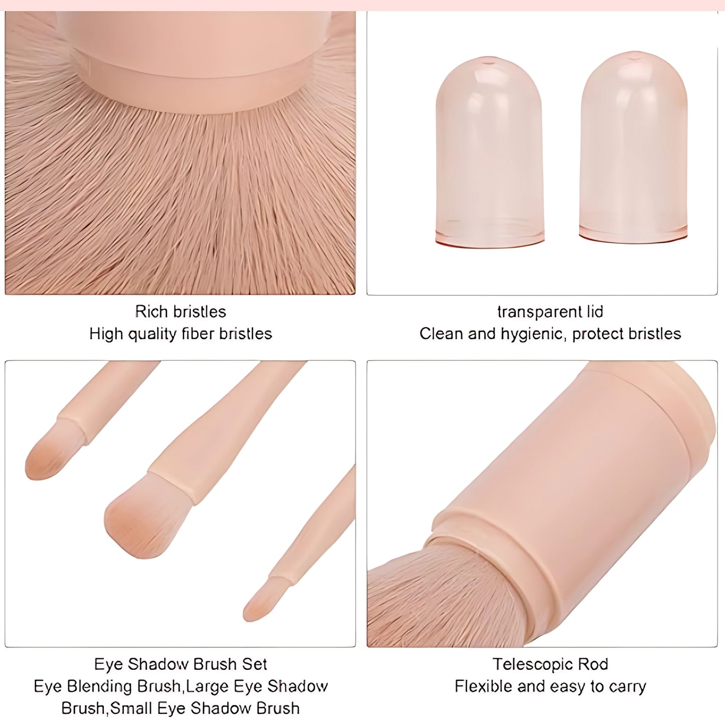 Travel Make-up brush set