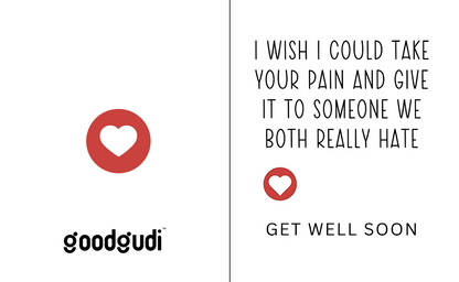 Get well soon - Greeting card