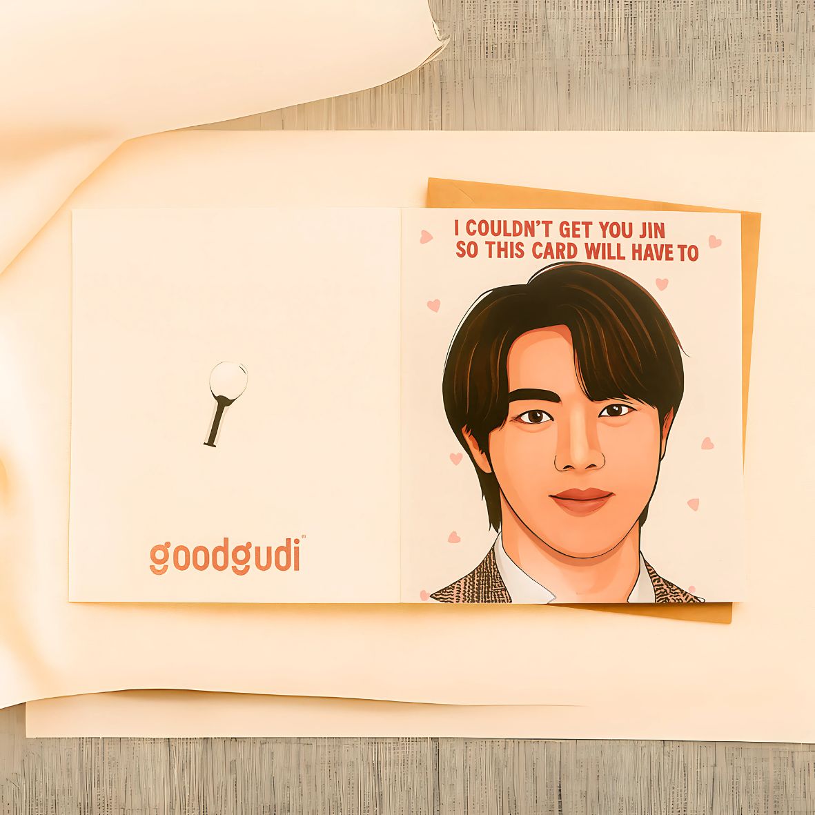BTS JIN - Greeting card
